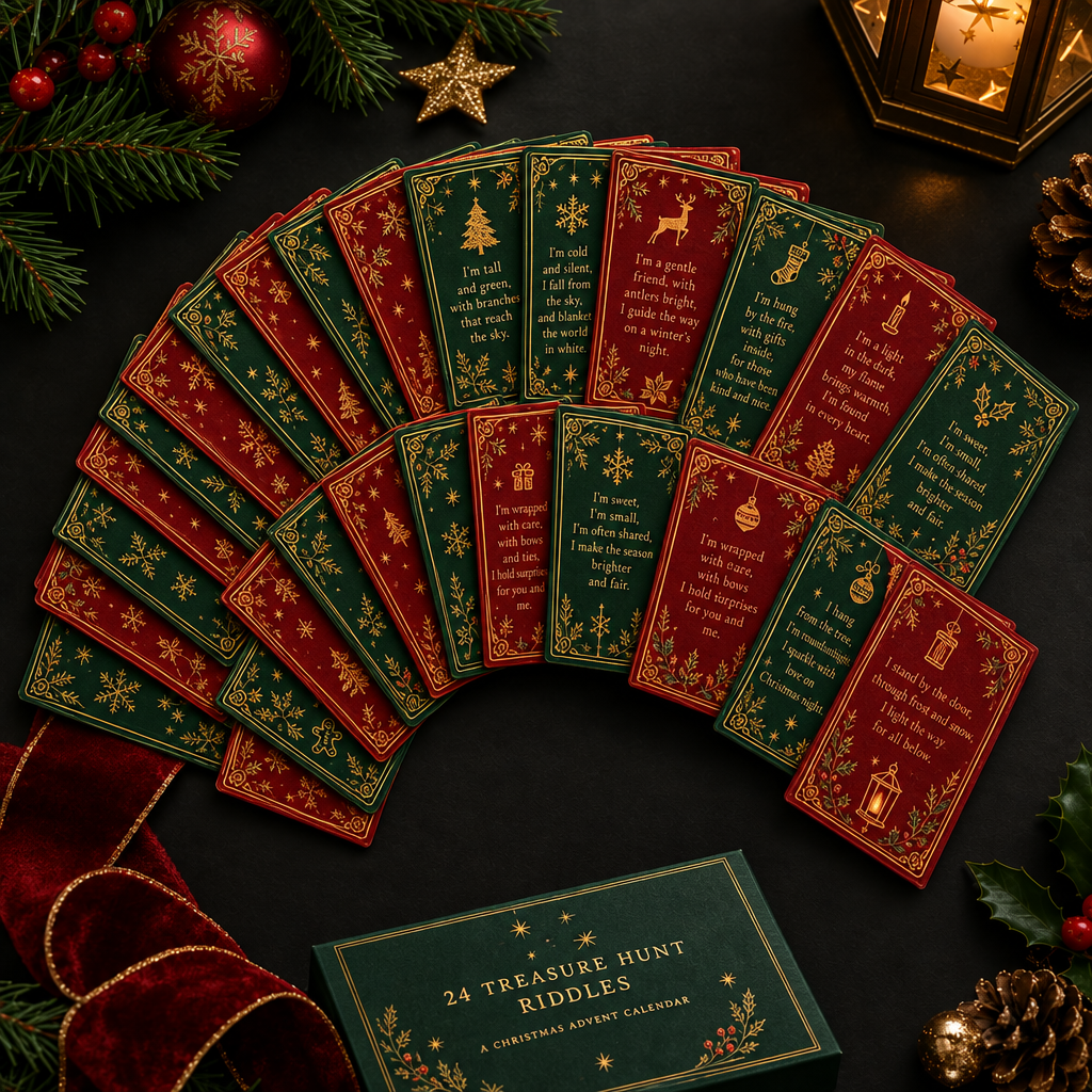 Advent Treasure Trail card pack