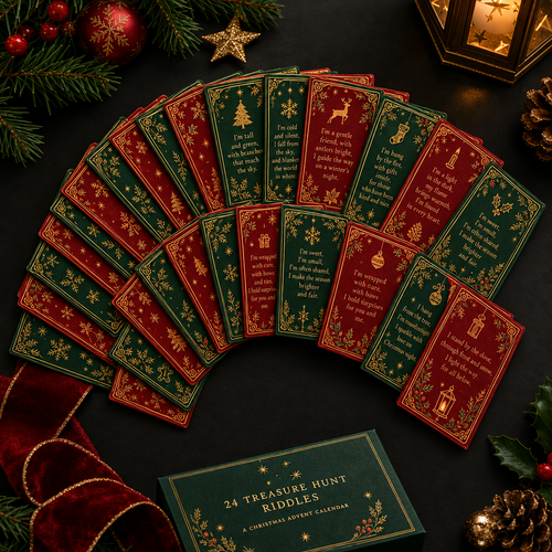 Advent Treasure Trail card pack